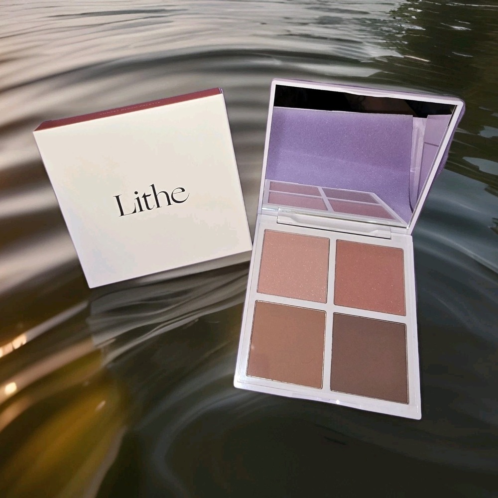 LITHE Sunset Blush Palette Pressed Powder‎ Matte Quad NEUTRAL COLORS NEW IN BOX